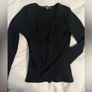 XS lulus black top nwot